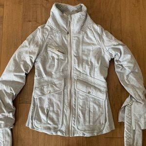 Lululemon Grey Zip up jacket